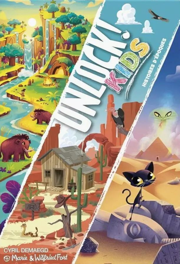 Box art of Unlock! Kids: Stories from the Past
