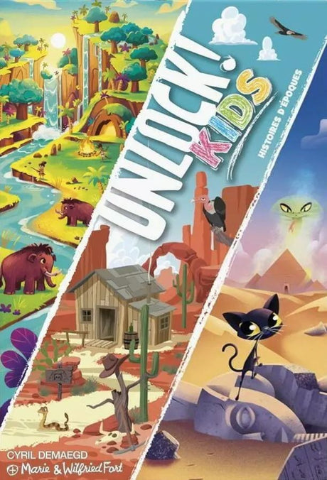 Box art of Unlock! Kids: Stories from the Past