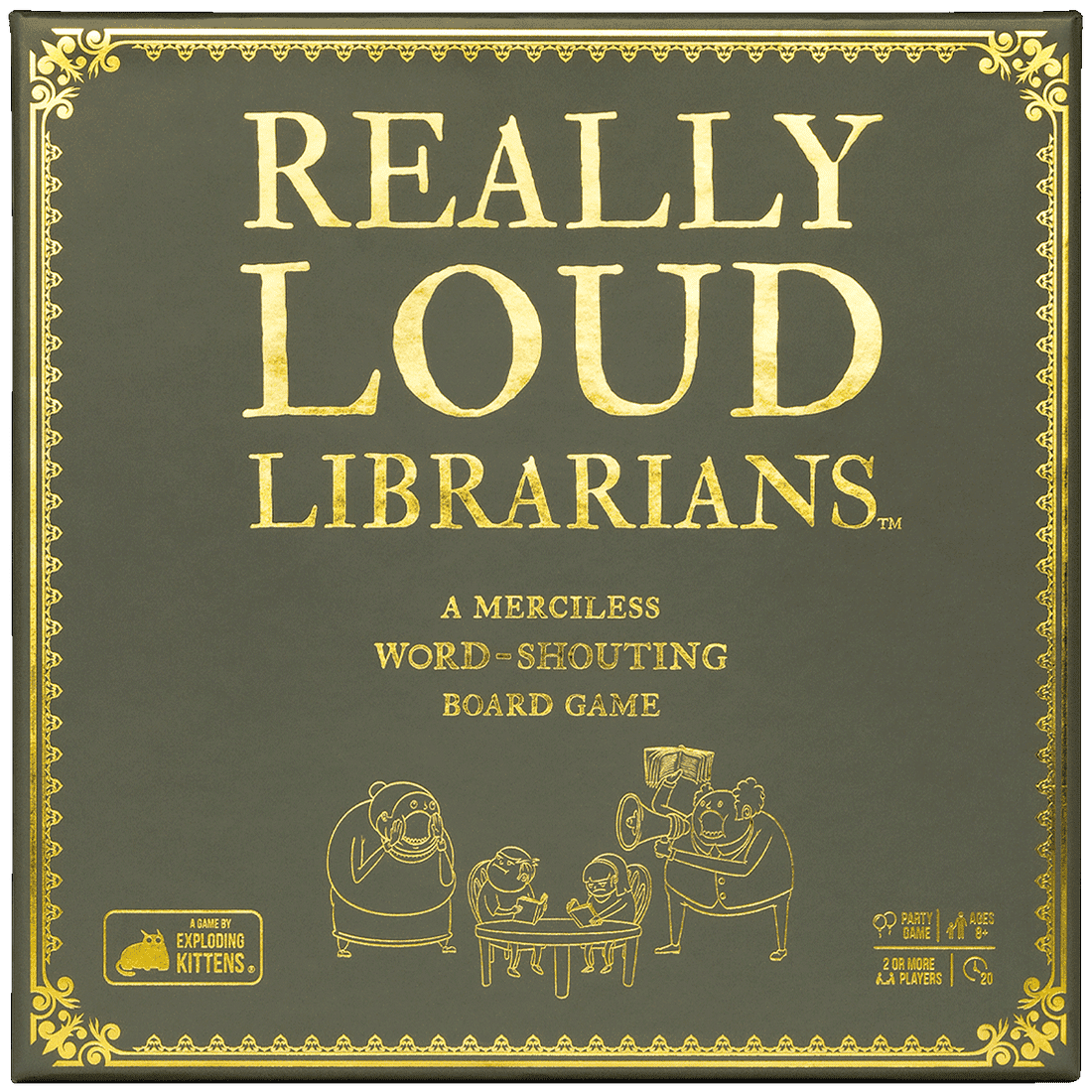 Box art of Really Loud Librarians