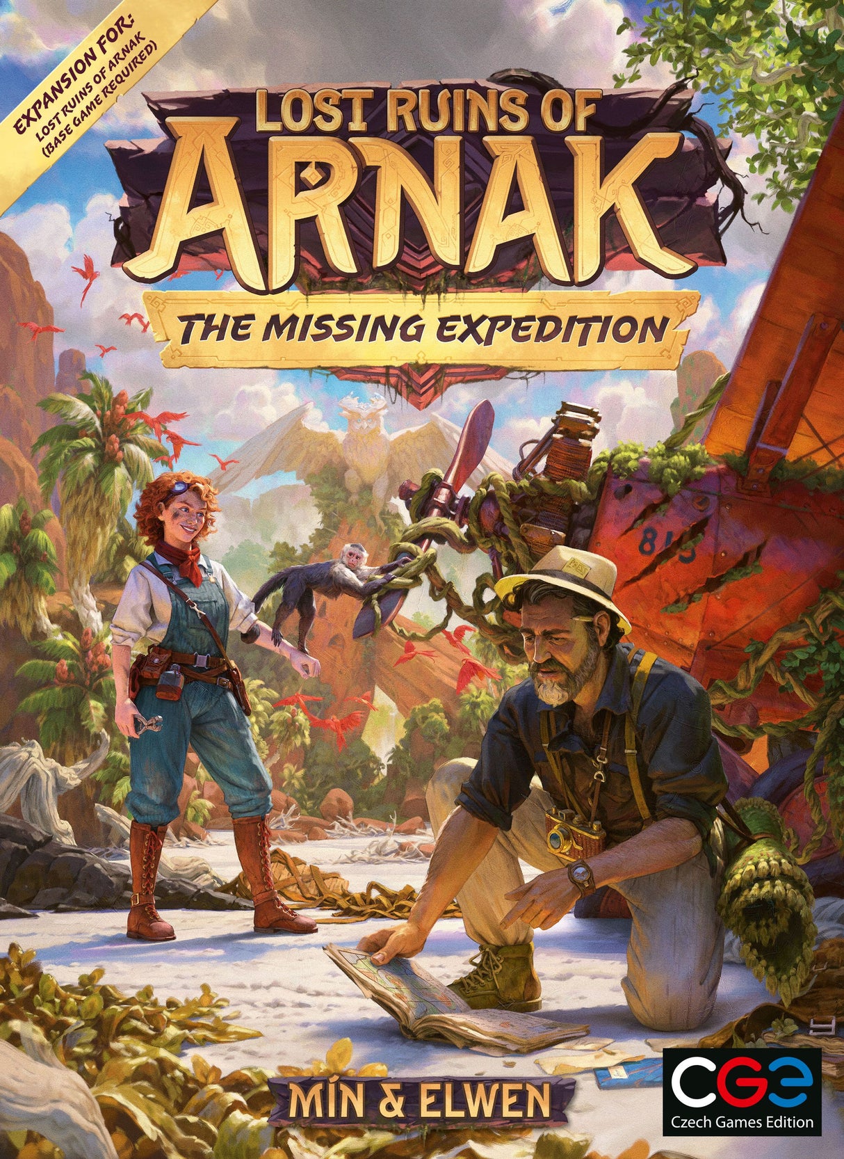 Box art of Lost Ruins of Arnak: The Missing Expedition
