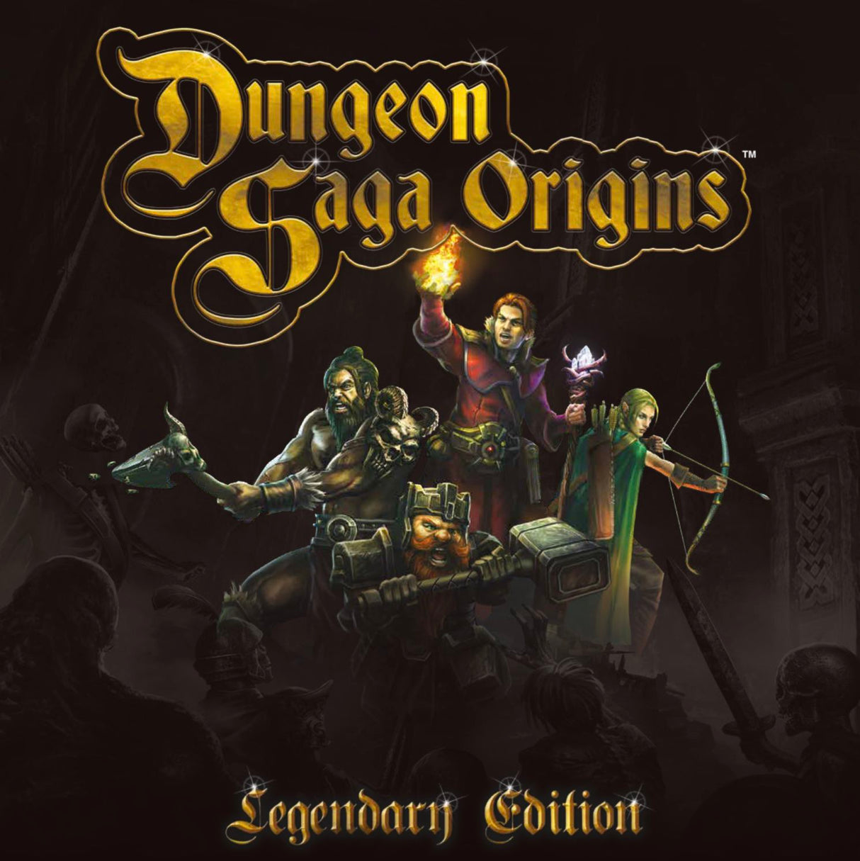 Box art of Dungeon Saga Origins
