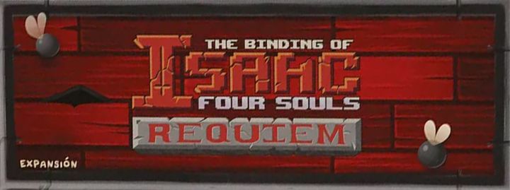 Box art of The Binding of Isaac: Four Souls Requiem