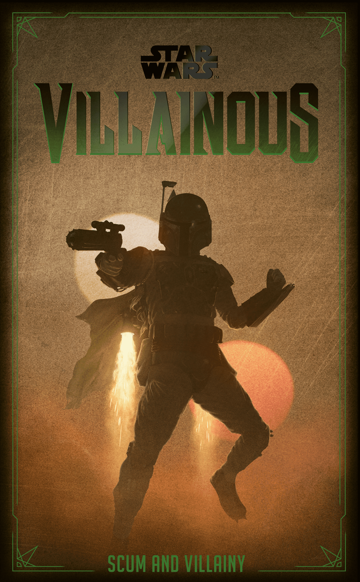 Box art of Star Wars Villainous: Scum and Villainy