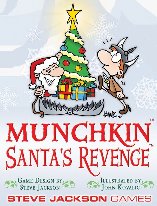Box art of Munchkin Santa's Revenge