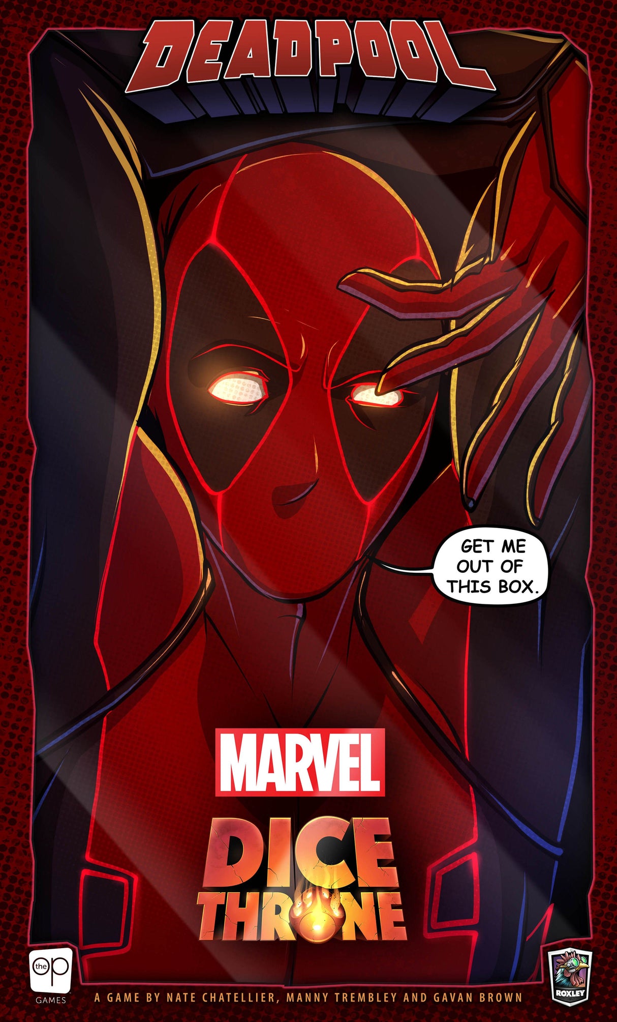 Box art of Marvel Dice Throne: Deadpool