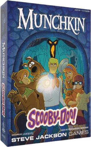 Box art of Munchkin Scooby-Doo!