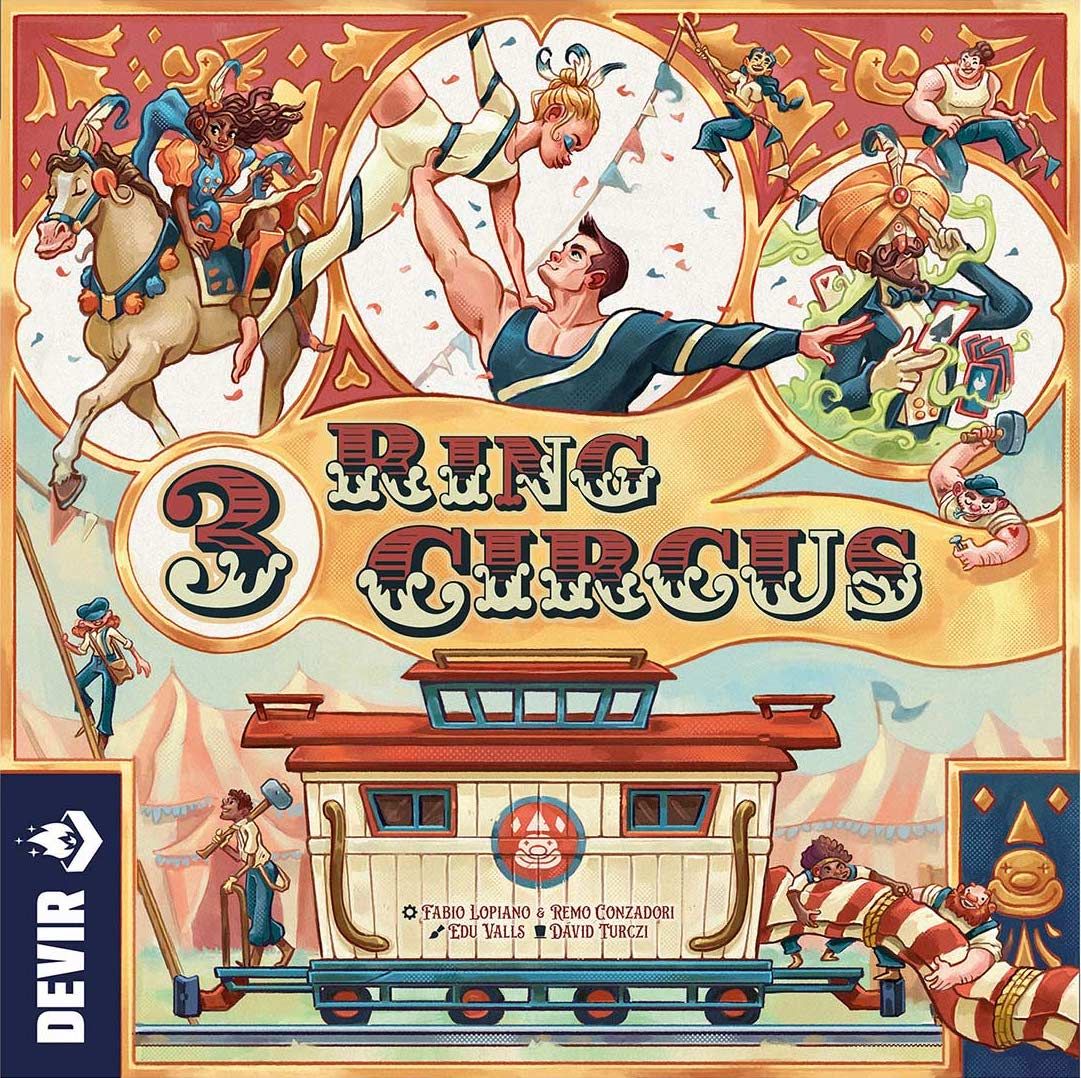 Box art of 3 Ring Circus