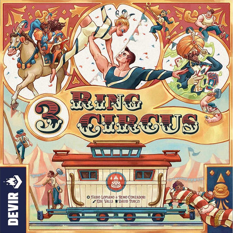Box art of 3 Ring Circus