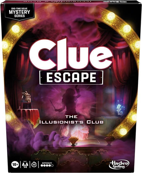 Box art of Clue Escape: The Illusionist's Club