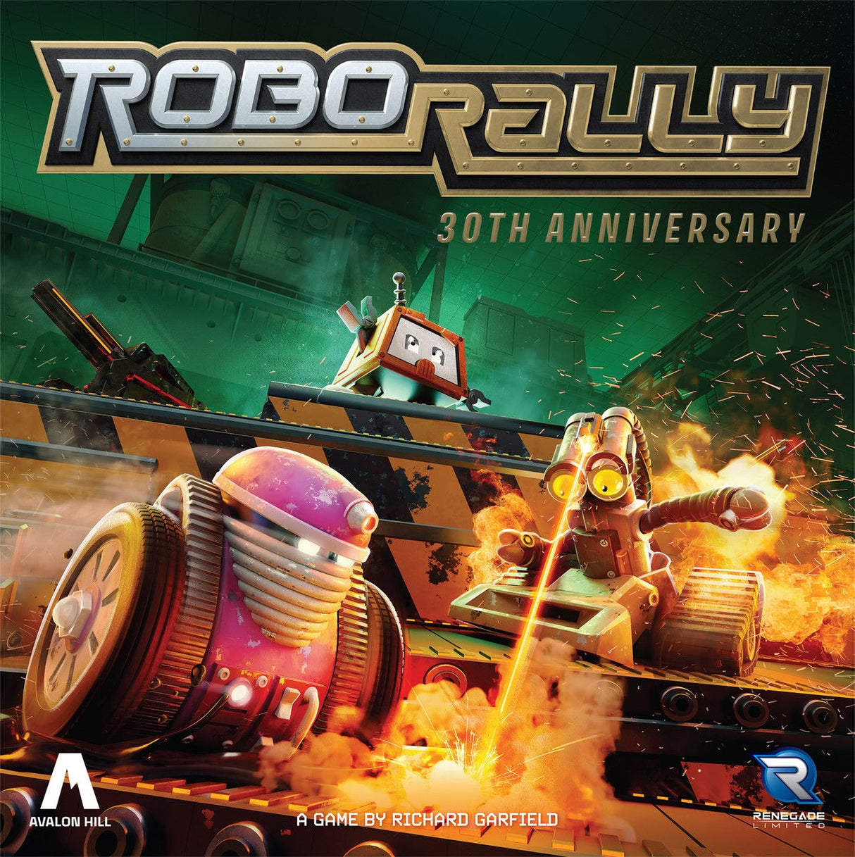 Box art of Robo Rally: 30th Anniversary