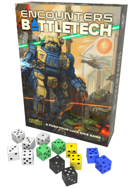 Box art of Encounters: BattleTech
