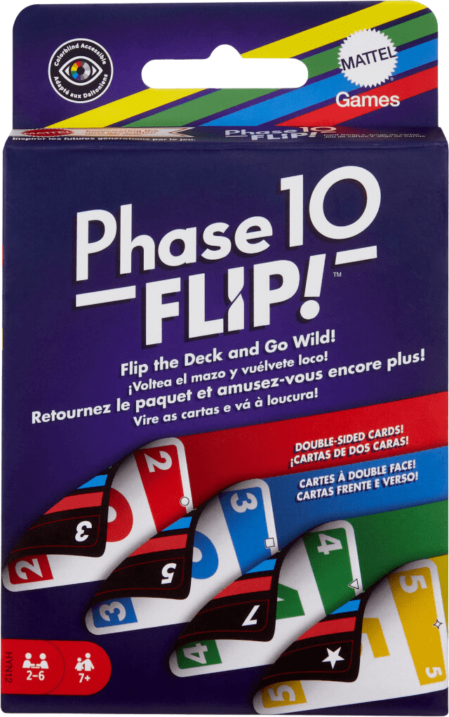 Box art of Phase 10 Flip!