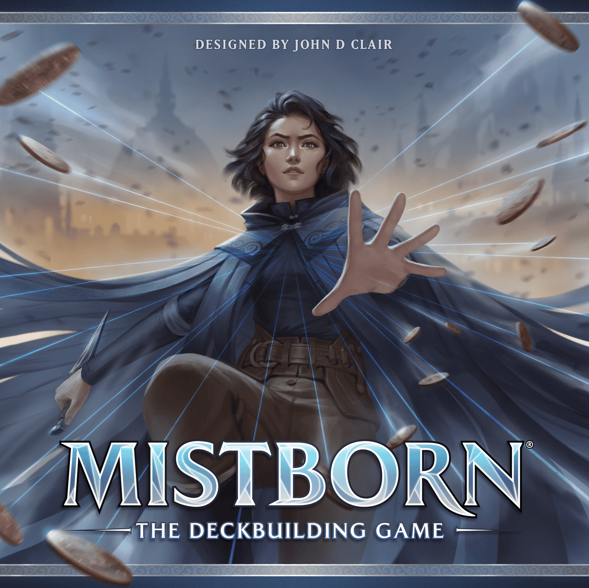 Box art of Mistborn: The Deckbuilding Game