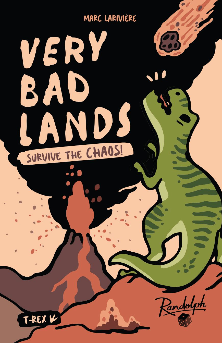 Box art of Very Bad Lands: T-Rex