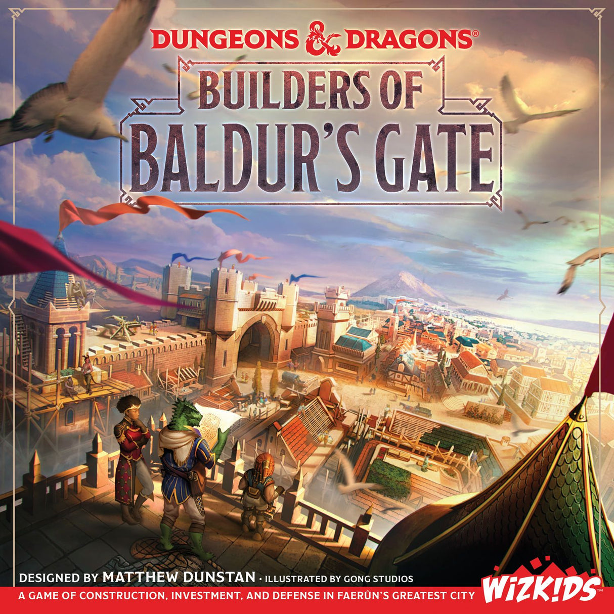 Box art of Dungeons & Dragons: Builders of Baldur's Gate