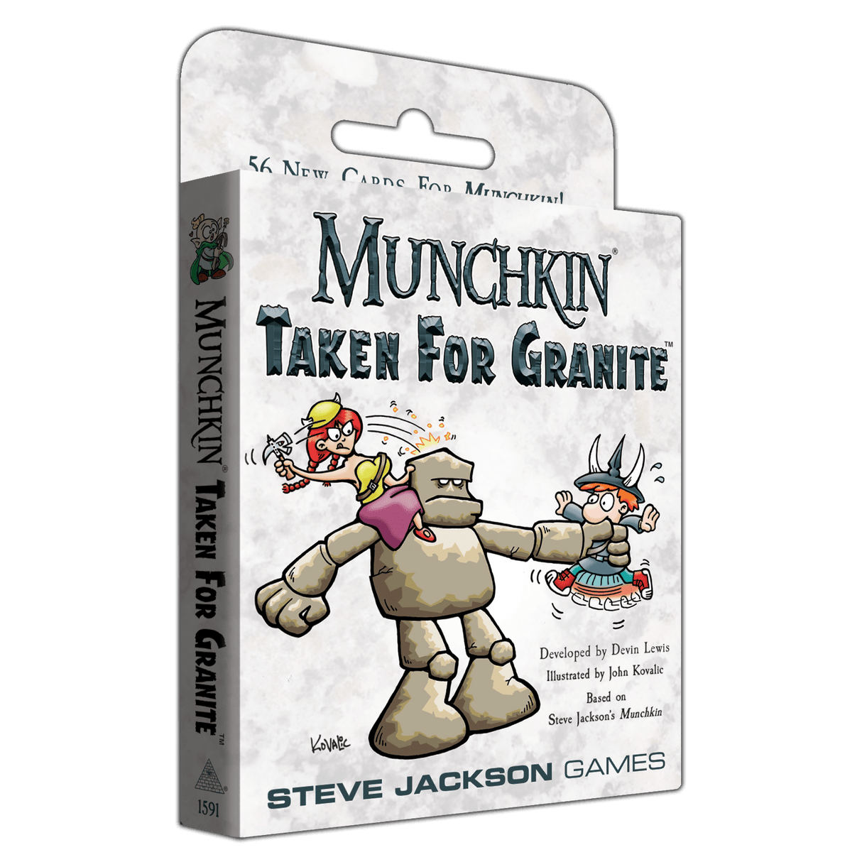 Box art of Munchkin: Taken For Granite