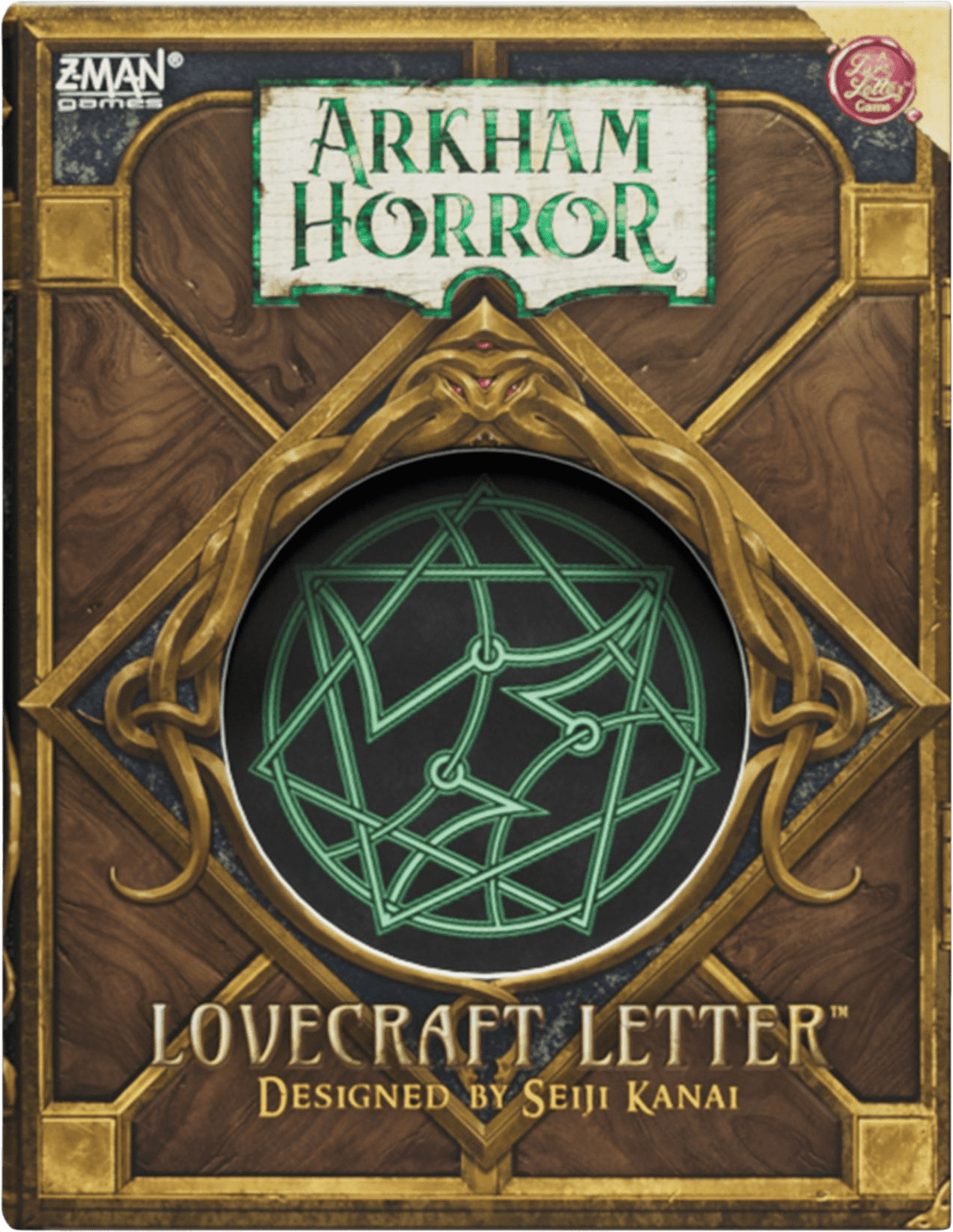 Box art of Arkham Horror: Lovecraft Letter