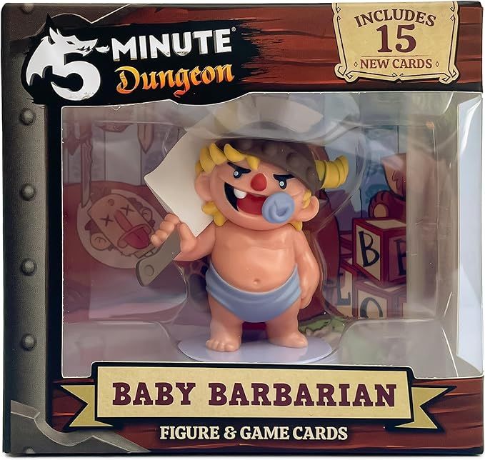 Box art of 5-Minute Dungeon: Baby Barbarian
