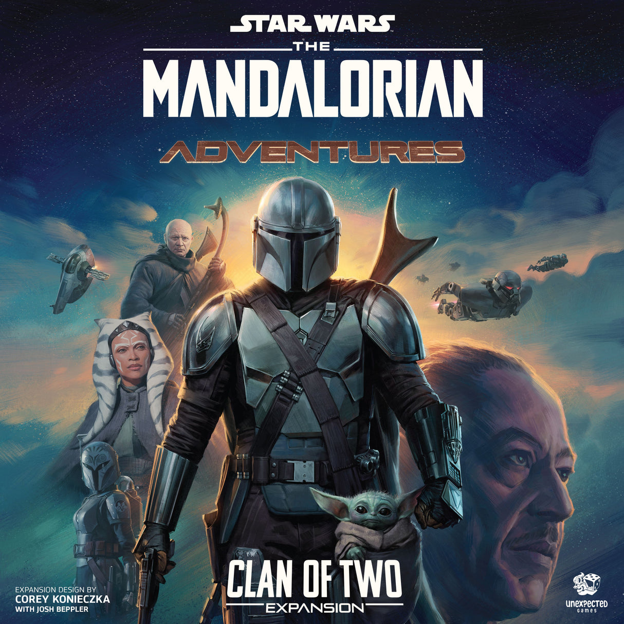 Box art of The Mandalorian: Adventures – Clan of Two Expansion