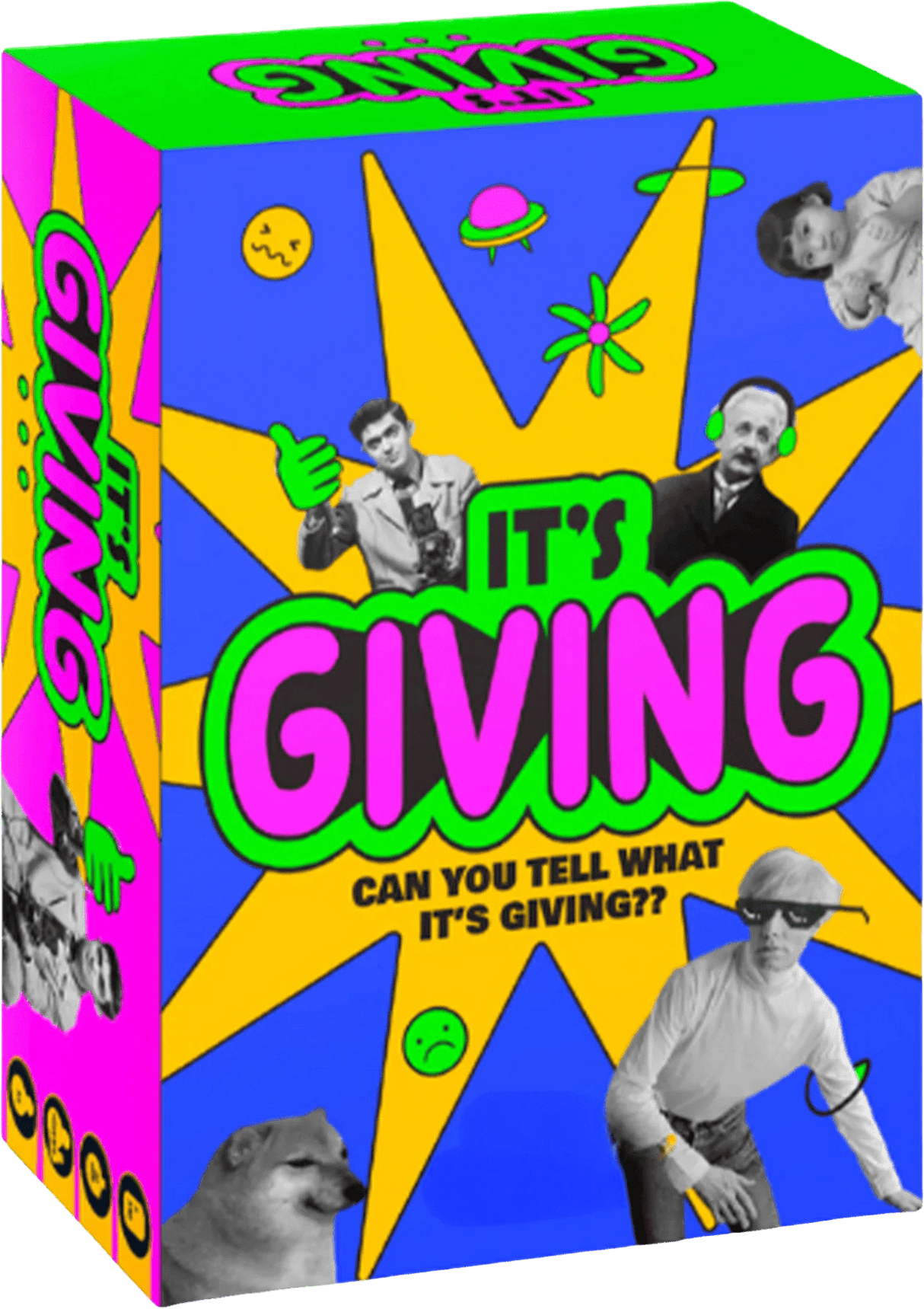 Box art of It's Giving