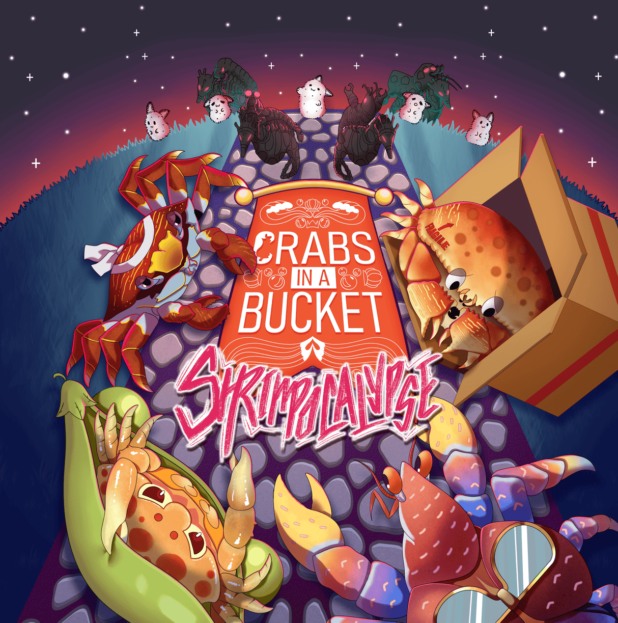 Box art of Crabs in a Bucket: Shrimpocalypse