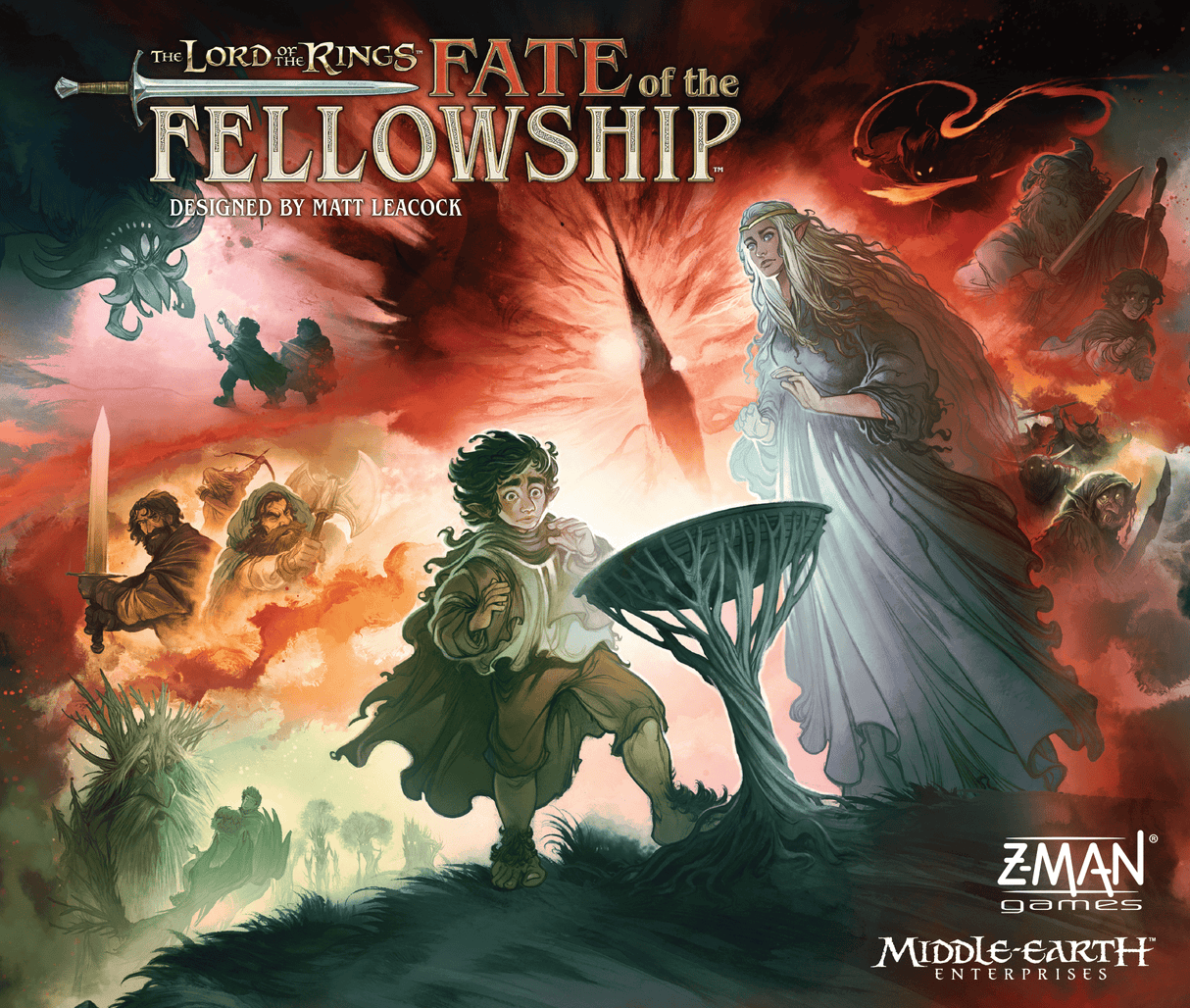 Box art of The Lord of the Rings: Fate of the Fellowship