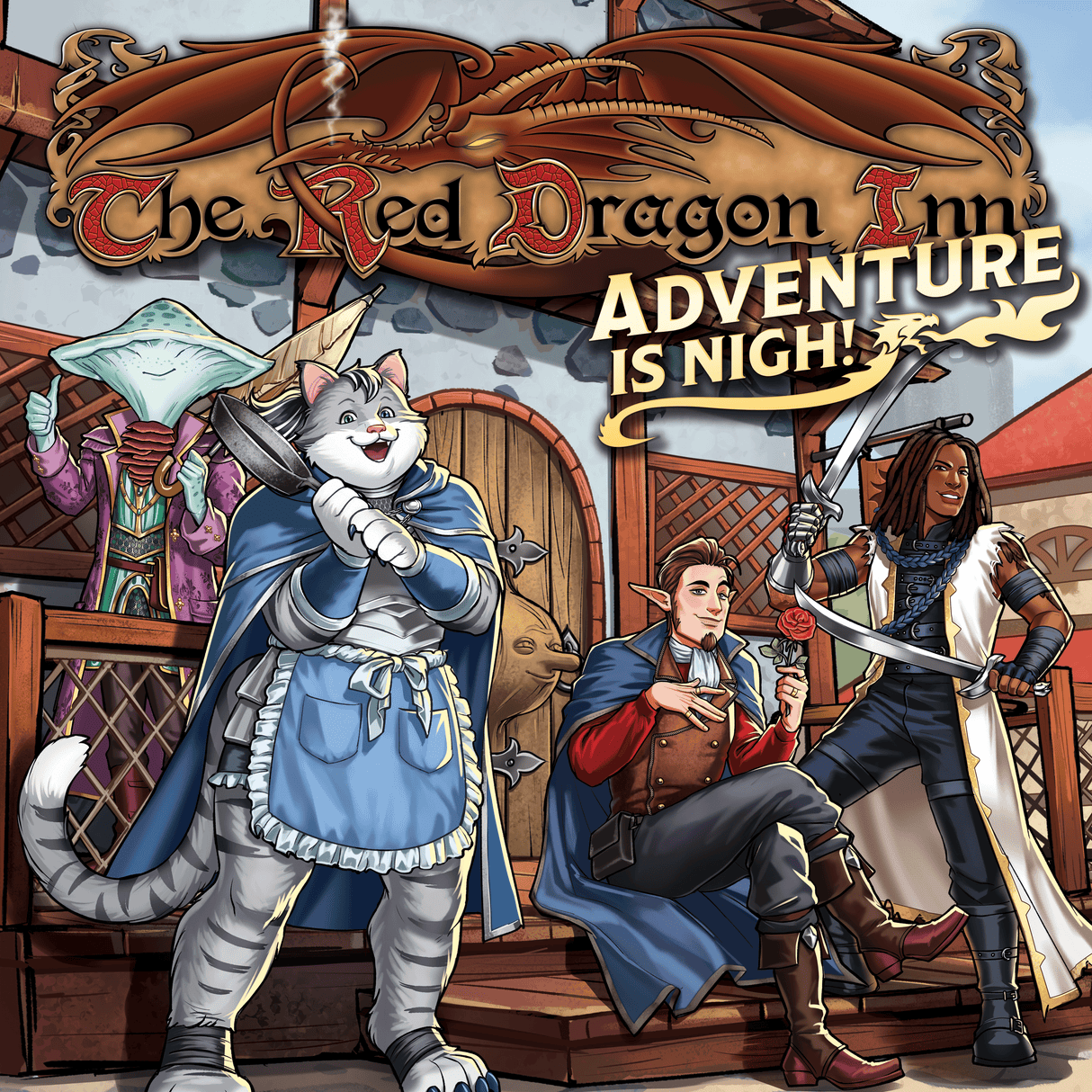 Box art of The Red Dragon Inn: Adventure Is Nigh!