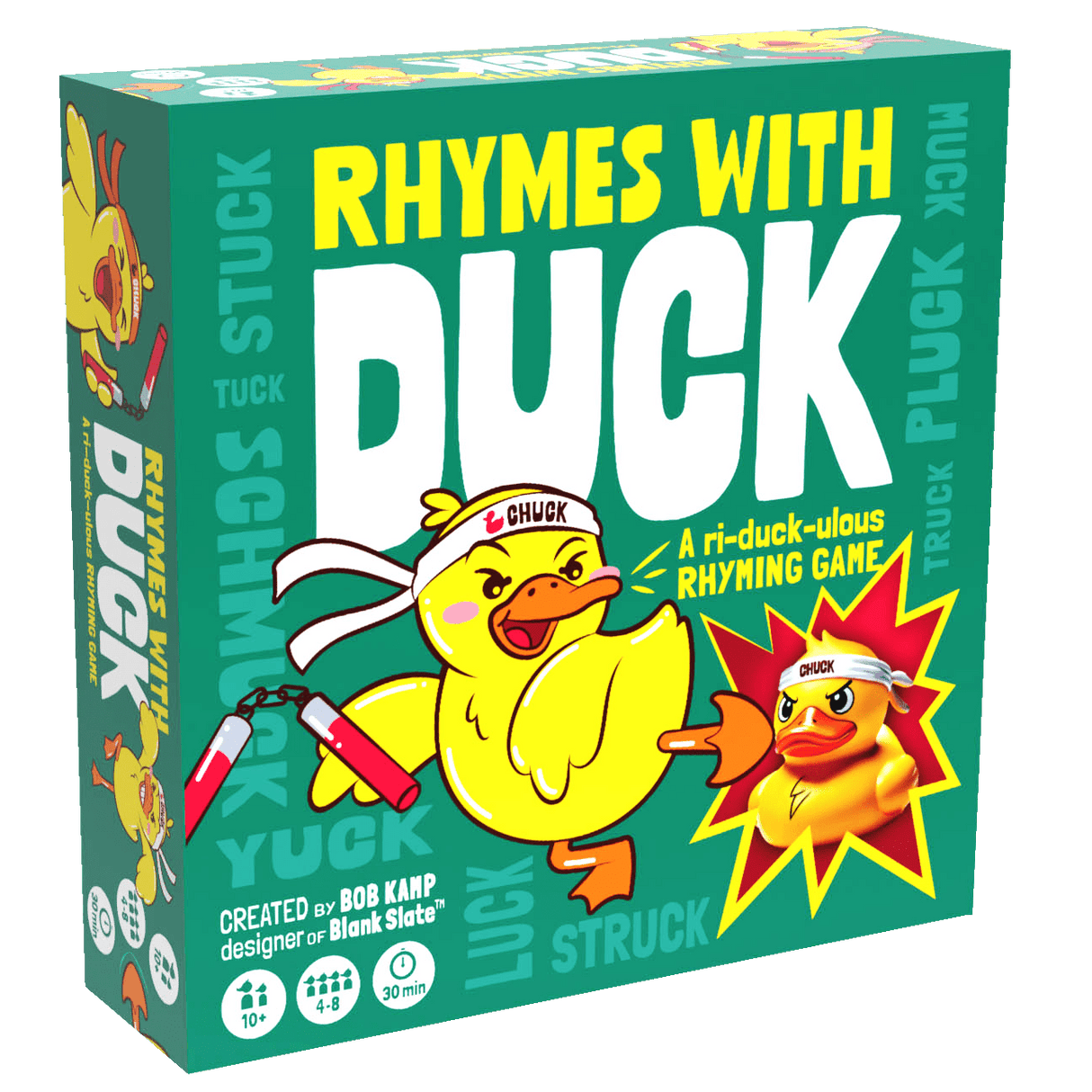 Box art of Rhymes with Duck