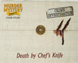 Box art of Murder Mystery Party Case Files: Death by Chef's Knife