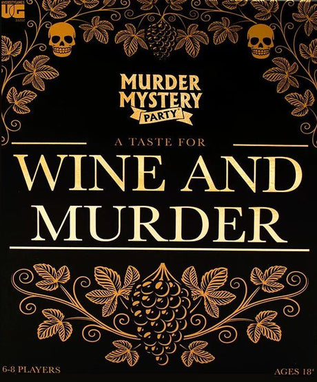 Box art of Murder Mystery Party: A Taste for Wine and Murder