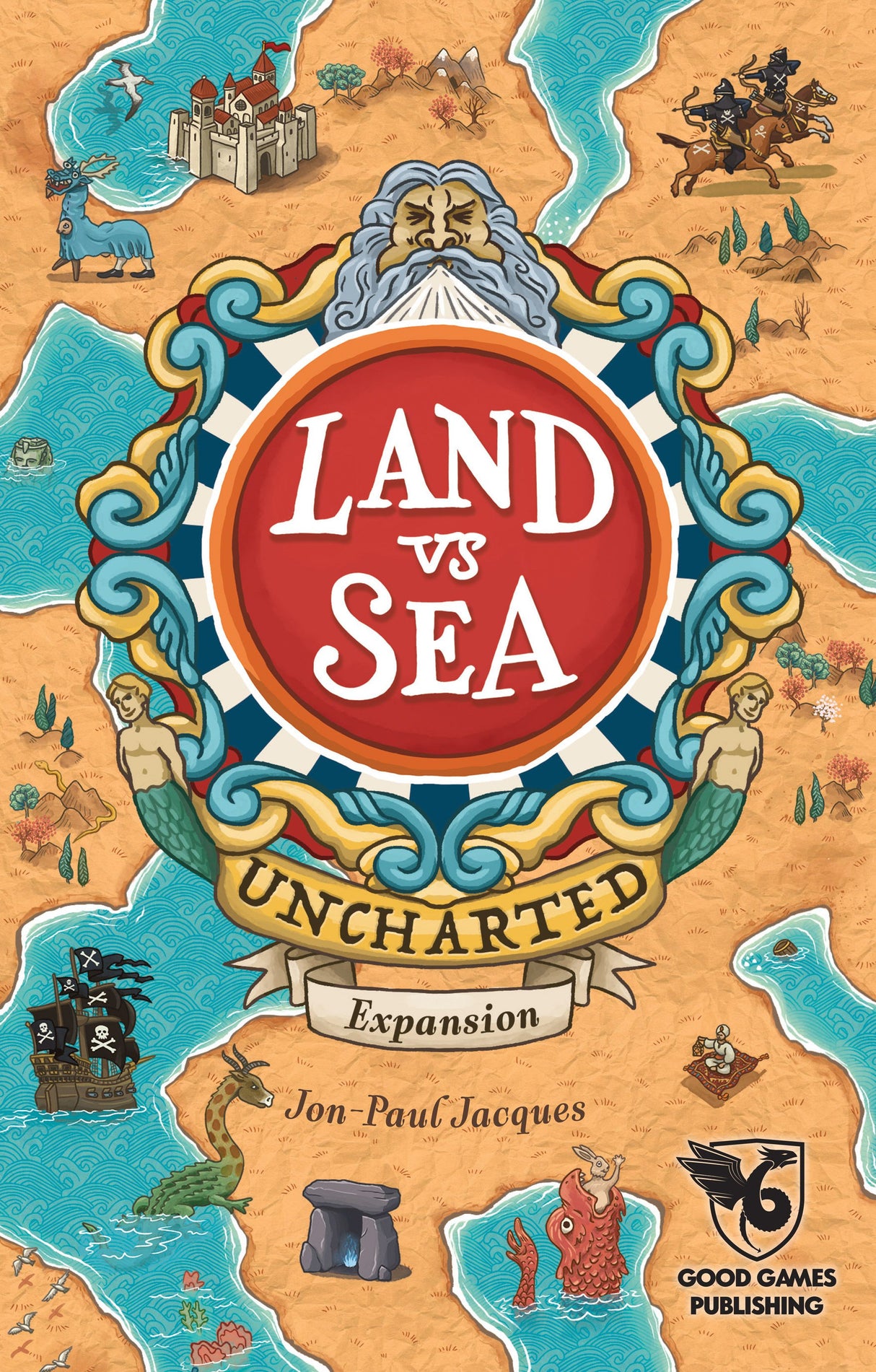 Box art of Land vs Sea: Uncharted