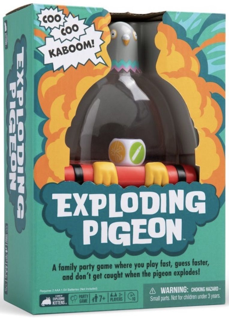 Box art of Exploding Pigeon
