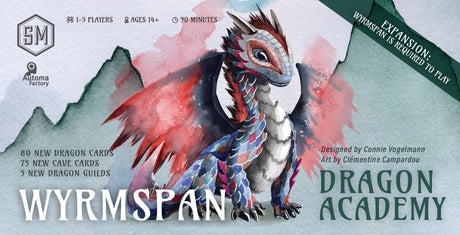 Box art of Wyrmspan: Dragon Academy