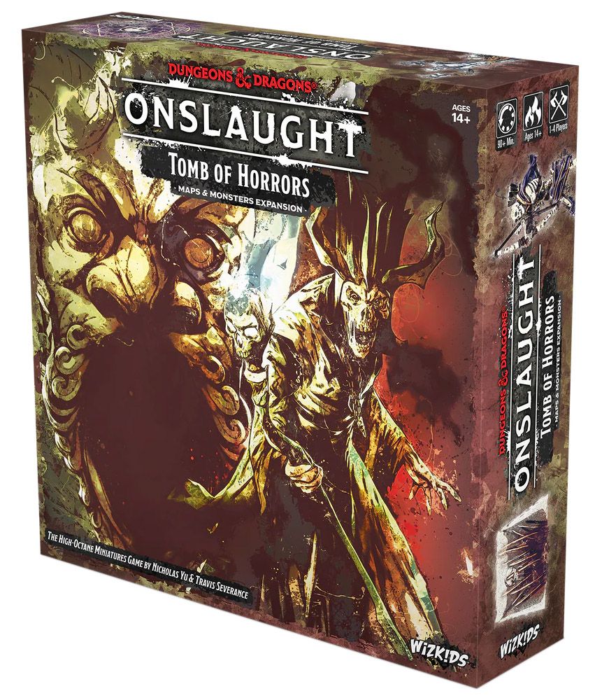 Box art of Dungeons & Dragons: Onslaught – Tomb of Horrors: Maps & Monsters Expansion