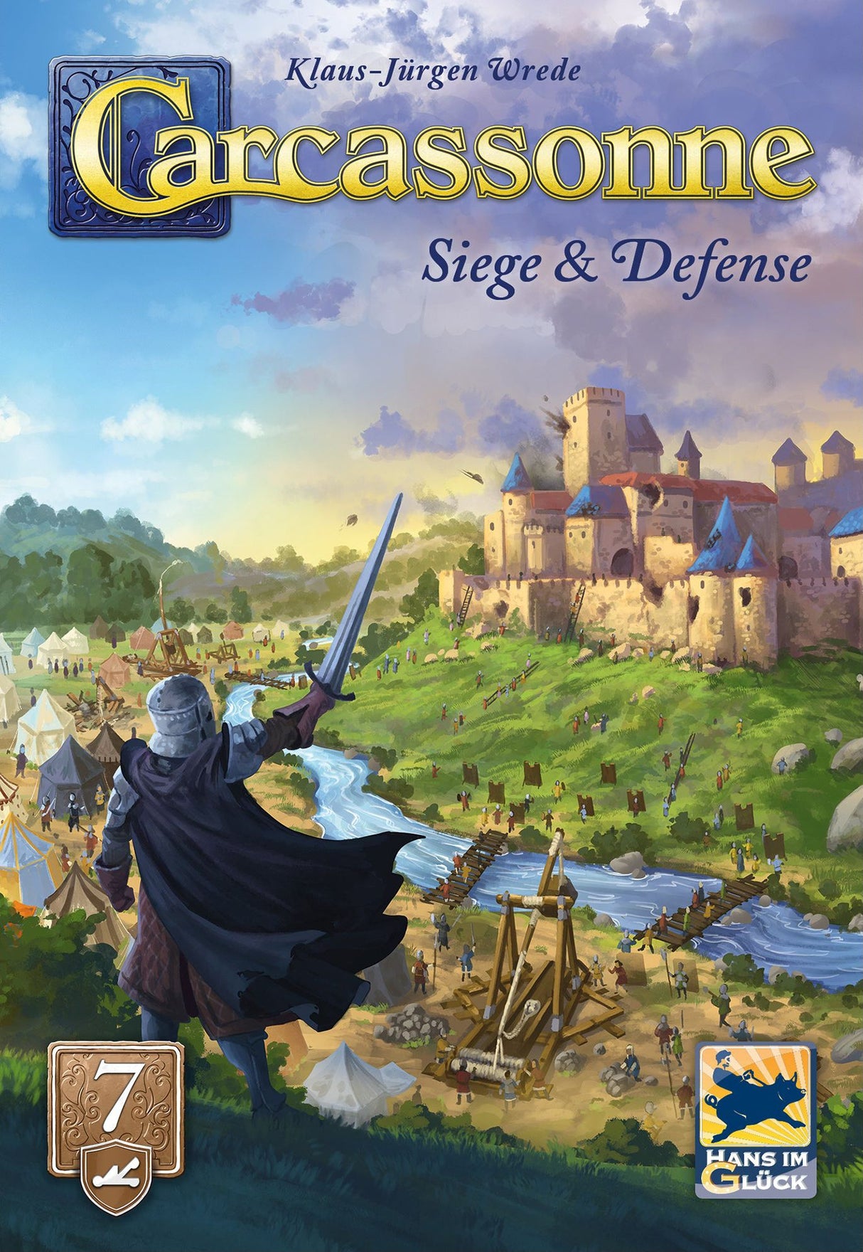 Box art of Carcassonne: Siege & Defense