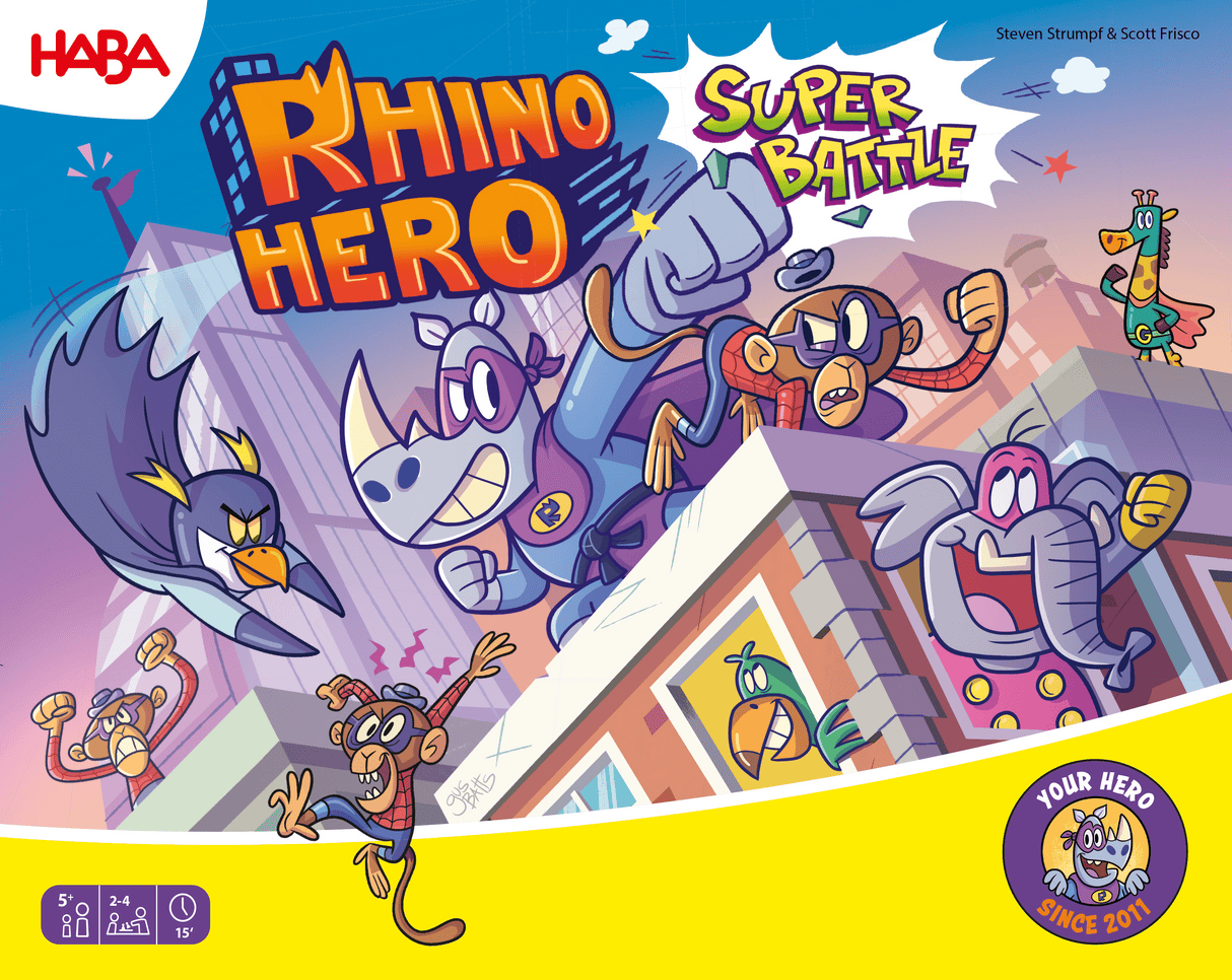 Box art of Rhino Hero: Super Battle
