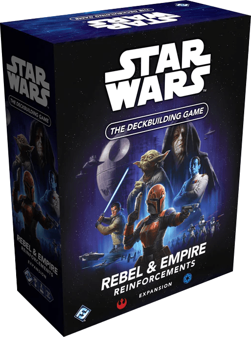 Box art of Star Wars: The Deckbuilding Game – Rebels & Empire Reinforcements Expansion