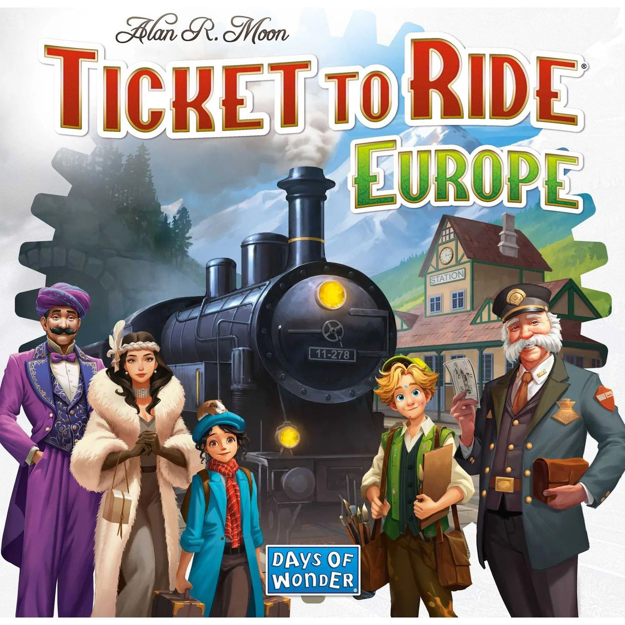 Box art of Ticket to Ride: Europe