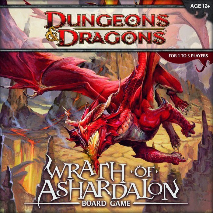 Box art of Dungeons & Dragons: Wrath of Ashardalon Board Game