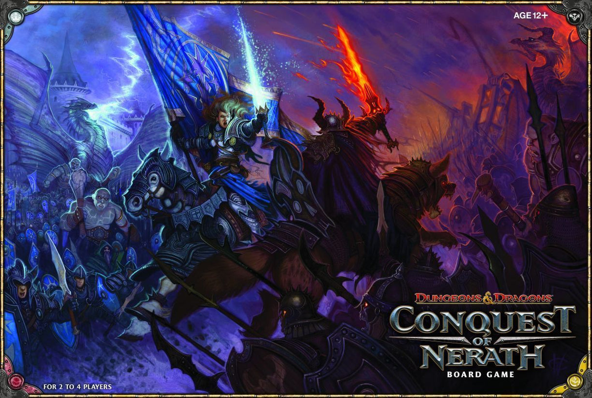 Box art of Dungeons & Dragons: Conquest of Nerath Board Game